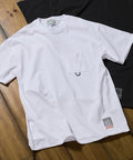 【OUTDOOR EXCHANGE/アウトドアエクスチェンジ】×【ZERO STAIN/ゼロステイン】コラボ 裾ドローコード 胸ポケット Tシャツ