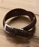 【BEVERLY HILLS POLO CLUB/ビバリーヒルズポロクラブ】編み込みベルト