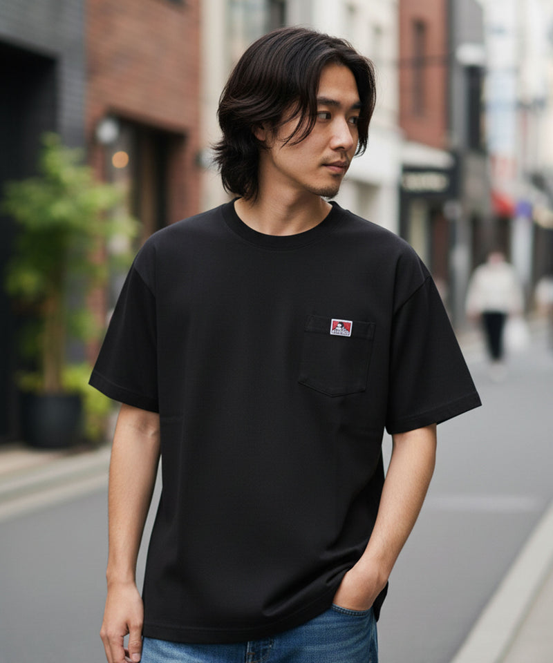 BEN DAVIS/ベンデイビス】 BENS POCKET TEE ワンポイント 胸ポケットT