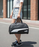 【PUMA/プーマ】【容量17L 高見えPUレザー】ビンテージPUボストンバッグ 軽量 レトロ ストリート y2k スポーツミックス 古着風 おしゃれ ユニセックス