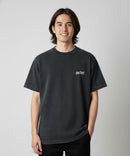 【BEN DAVIS/ベンデイビス】パウダーブリーチ加工 ヴィンテージ加工 バックプリントシャツ ブラック B柄 ❘ジーンズメイト公式オンラインショップ