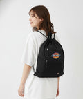 【DICKIES/ディッキーズ】ロゴナップサック 巾着バッグ リュック 通学 ジム 部活 ストリート カジュアル 軽量 ユニセックス
