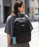 【FILA/フィラ】【大容量29L A4サイズ対応】クリアポーチ付きバックパック 通勤・通学 PCポケット 部活 韓国ファッション ストリート