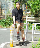 CHAMPION チャンピオン ワンポイント 鹿の子 ポロシャツ  C3-X35 男女兼用 ブランド コットン 綿100％ カジュアル ゴルフ テニス 衣替え 入学 卒業 新生活