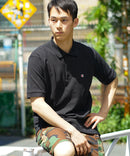 CHAMPION チャンピオン ワンポイント 鹿の子 ポロシャツ  C3-X35 男女兼用 ブランド コットン 綿100％ カジュアル ゴルフ テニス 衣替え 入学 卒業 新生活