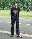 ピグメント加工 ヴィンテージライクプリントロンT 90s 古着 ロックT