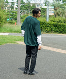 FILA  フェイク レイヤード 胸ワンポイント ロンT