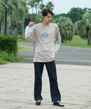 FILA  フェイク レイヤード 胸ワンポイント ロンT