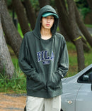 FILA  カレッジ ワッペン ビッグ シルエット フーディー