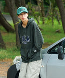 FILA  カレッジ ワッペン ビッグ シルエット フーディー