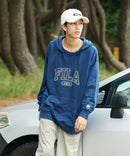FILA  カレッジ ワッペン ビッグ シルエット フーディー