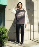 【THE BEATLES】 袖配色 ビッグ シルエット ロンT ツアーT バンドT ロックT 60年代 70年代 80年代 ビートルズ