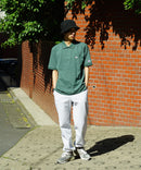 CHAMPION チャンピオン ワンポイント 鹿の子 ポロシャツ  C3-X35 男女兼用 ブランド コットン 綿100％ カジュアル ゴルフ テニス 衣替え 入学 卒業 新生活