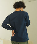 BEEFY ワンポイント ロング Tシャツ ロンT ビーフィー HANES ヘインズ　H8-X401