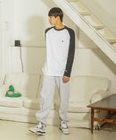 USAコットン  ワンポイント ラグラン ロング Tシャツ ロンT   サスティナブル  CHAMPION チャンピオン