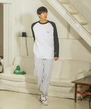 USAコットン  ワンポイント ラグラン ロング Tシャツ ロンT   サスティナブル  CHAMPION チャンピオン