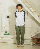 USAコットン  ワンポイント ラグラン ロング Tシャツ ロンT   サスティナブル  CHAMPION チャンピオン