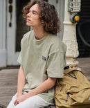 【RAGGED MOUNTAIN/ラギットマウンテン】【究極のシンプルT】BARNSTEAD/バーンステッド ワンポイントロゴＴシャツ ルーズシルエット アウトドア ストリート 大人カジュアル ノームコア ミニマル ❘ジーンズメイト公式オンラインショップ