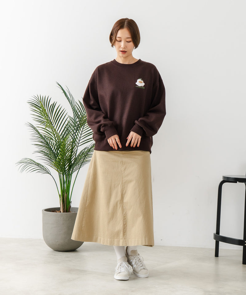 【C-FORT POINT/フォートポイント】オバケスケボー 刺繍トレーナー