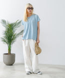 【CONVERSE/コンバース】ラウンドヘム フレンチスリーブ Tシャツ zo