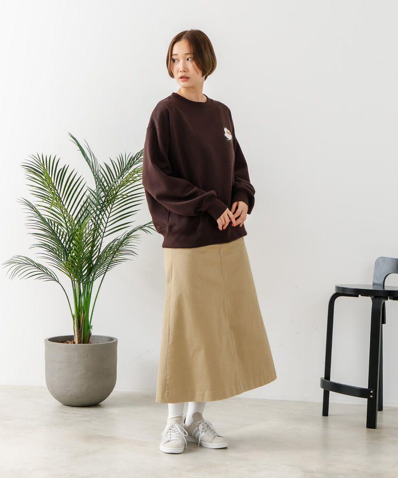 【C-FORT POINT/フォートポイント】オバケスケボー 刺繍トレーナー