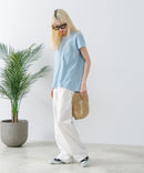 【CONVERSE/コンバース】ラウンドヘム フレンチスリーブ Tシャツ zo