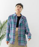 【BEVERLY HILLS POLO CLUB/ビバリーヒルズポロクラブ】ワンポイント刺繍 シアーシャツ zo