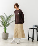 【C-FORT POINT/フォートポイント】オバケスケボー 刺繍トレーナー