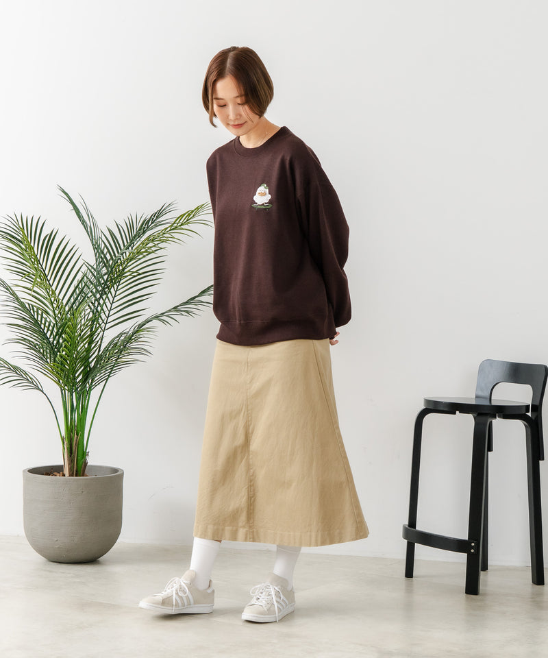 【C-FORT POINT/フォートポイント】オバケスケボー 刺繍トレーナー