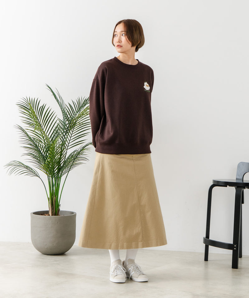 【C-FORT POINT/フォートポイント】オバケスケボー 刺繍トレーナー