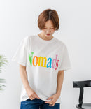 【C-FORT POINT/フォートポイント】カラフルロゴプリント ワイドシルエットTシャツ 韓国ファッション 部屋着 ワンマイル 春夏 ゆったり 綿100% ❘ジーンズメイト公式オンラインショップ