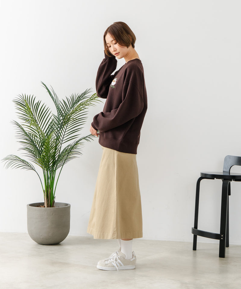 【C-FORT POINT/フォートポイント】オバケスケボー 刺繍トレーナー