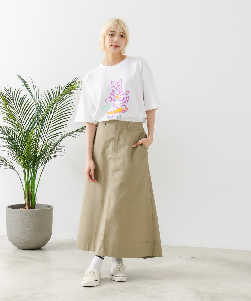 別注 アニマルプリント オーバーサイズ Tシャツ【MEI/メイ】