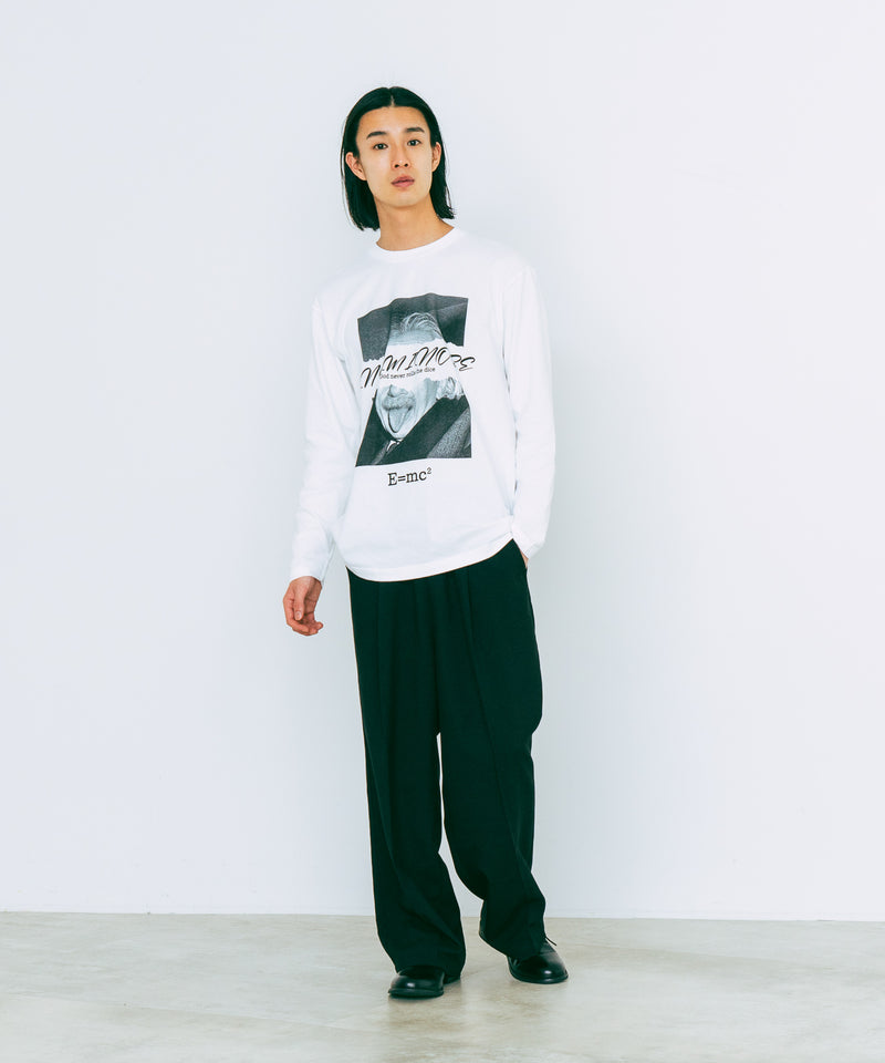 Einstein +mosaic Long Tee