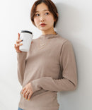 【C-FORT POINT/フォートポイント】カットシャーリング ボトルネックロンＴ