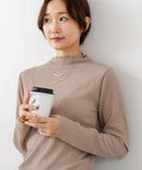 【C-FORT POINT/フォートポイント】カットシャーリング ボトルネックロンＴ