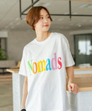 【C-FORT POINT/フォートポイント】カラフルロゴプリント ワイドシルエットTシャツ 韓国ファッション 部屋着 ワンマイル 春夏 ゆったり 綿100% ❘ジーンズメイト公式オンラインショップ