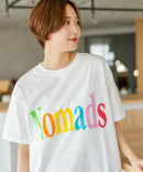 【C-FORT POINT/フォートポイント】カラフルロゴプリント ワイドシルエットTシャツ 韓国ファッション 部屋着 ワンマイル 春夏 ゆったり 綿100% ❘ジーンズメイト公式オンラインショップ