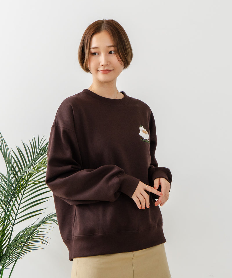 【C-FORT POINT/フォートポイント】オバケスケボー 刺繍トレーナー