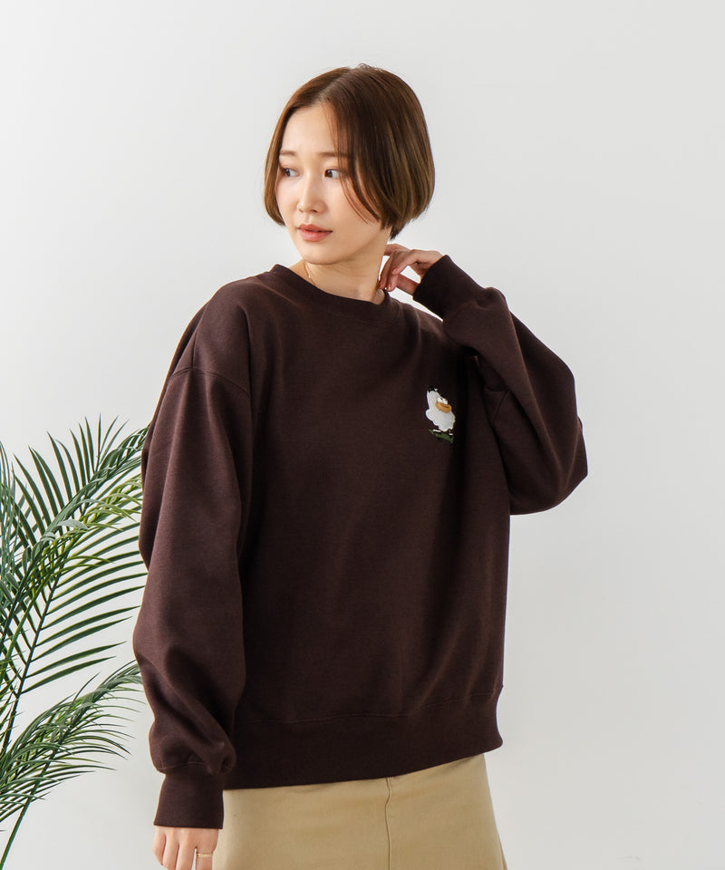 【C-FORT POINT/フォートポイント】オバケスケボー 刺繍トレーナー