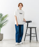 【CONVERSE/コンバース】JACK PURCELL プリントＴシャツ 綿100% ジャックパーセル アメカジ ストリート カジュアル シンプル ブランドアイコン 白 黒