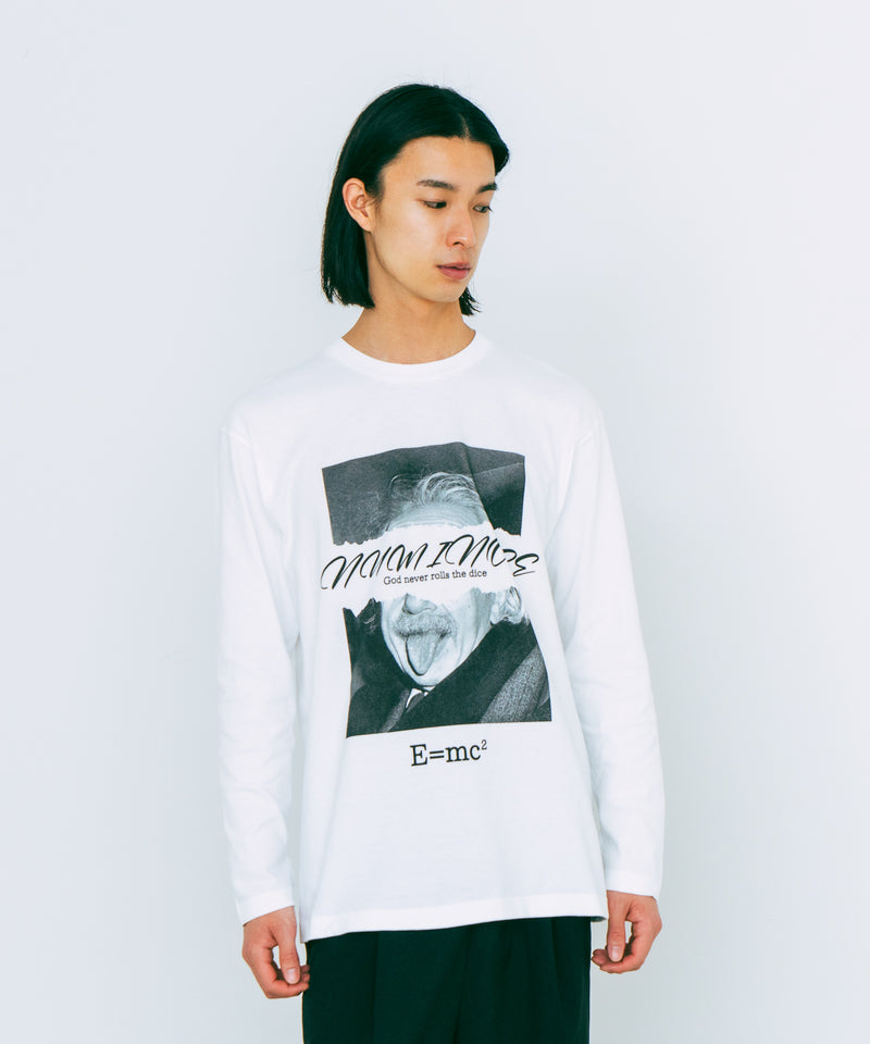 Einstein +mosaic Long Tee