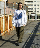 【MEI / メイ】ロゴ刺繍 STANDARD MOON SHOULDER ムーンショルダー ユニセックス