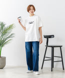 【CONVERSE/コンバース】JACK PURCELL プリントＴシャツ 綿100% ジャックパーセル アメカジ ストリート カジュアル シンプル ブランドアイコン 白 黒