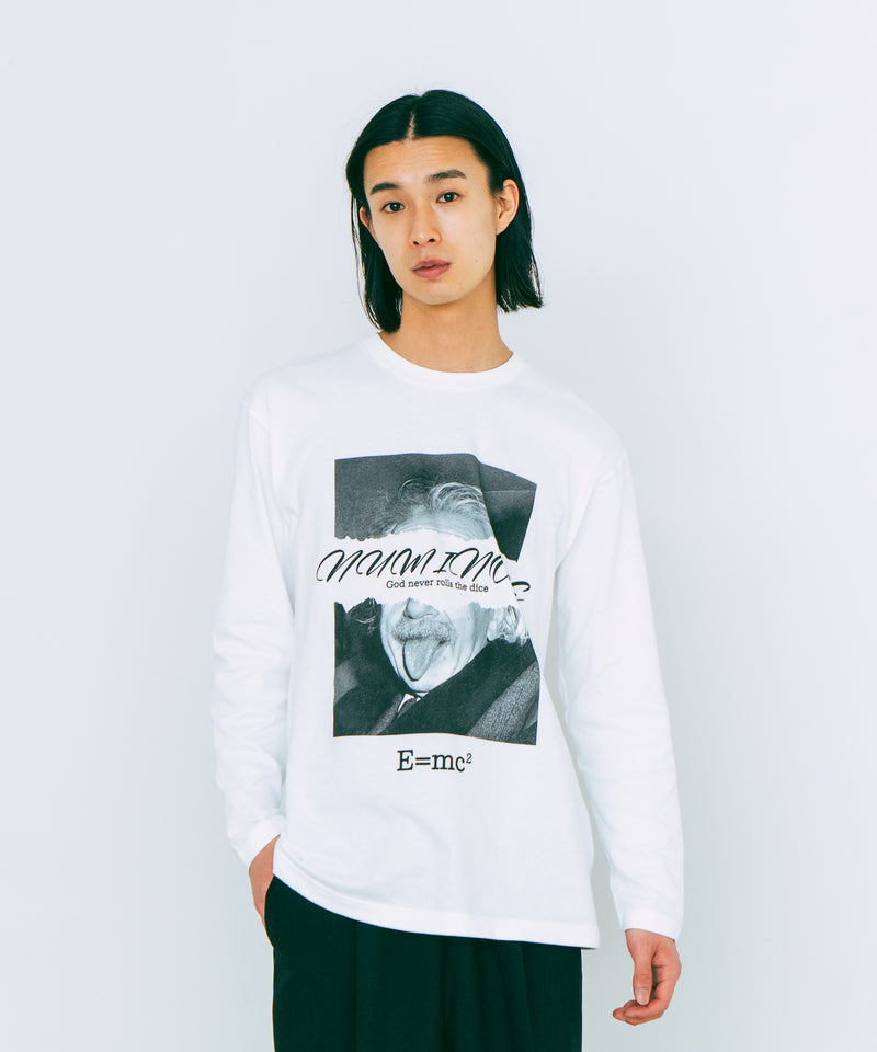 Einstein +mosaic Long Tee