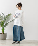 【C-FORT POINT/フォートポイント】アニマル ロゴプリント スウェットトレーナー