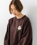 【C-FORT POINT/フォートポイント】オバケスケボー 刺繍トレーナー