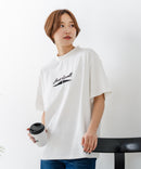 【CONVERSE/コンバース】JACK PURCELL プリントＴシャツ 綿100% ジャックパーセル アメカジ ストリート カジュアル シンプル ブランドアイコン 白 黒