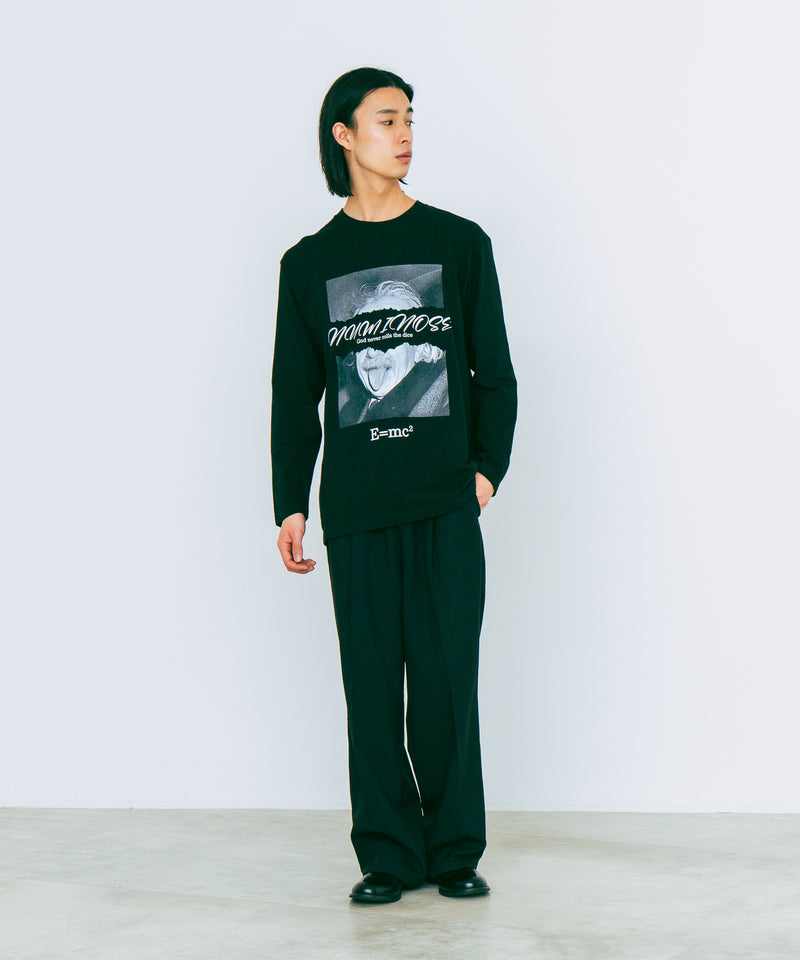 Einstein +mosaic Long Tee