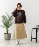 【C-FORT POINT/フォートポイント】トラ柄 ステッチトレーナー